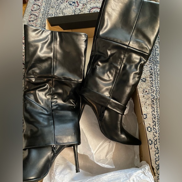 JustFab Shoedazzle Stiletto Boot new with box size 8 - Picture 3 of 5